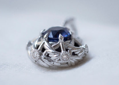 SACRED PENDENT BLUE